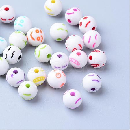 Craft Acrylic Beads SACR-S201-14-1