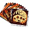 Halloween Witch Pumpkin Ghost Pattern Scrapbooking Paper Pads Set, for Card Making Craft Scrapbook Decoration, Dark Orange, 152x152x0.1mm, 12pcs/set