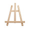 Wooden Easels & Mobile Phone Holders, For Arts and Crafts DIY Painting Projects, Triangle, Bisque, 40x26cm