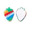 Acrylic Cabochons Suitable for Hair Pins MACR-I038-02-3