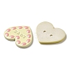 Valentine's Day Opaque Resin Cabochons RESI-F050-11-2