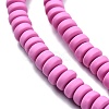 Handmade Polymer Clay Beads Strands X-CLAY-N008-008B-3