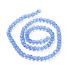 Electroplate Glass Beads Strands EGLA-A034-T6mm-L04-2