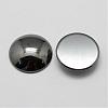 Non-magnetic Synthetic Hematite Cabochons G-P162-05-18mm-2