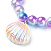 Plastic & Resin Bead Jewelry Set for Kids SJEW-F221-01-3