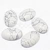 Synthetic Howlite Cabochons G-P215-10-20x30mm-2