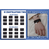 Kissitty DIY Gemstone Bracelet with Constellation Making Kit DIY-KS0001-25-20
