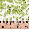 8/0 Glass Bugle Beads SEED-S032-07A-24-4