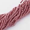 Glass Pearl Beads Strands X-HY-3D-B58-3