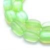 Synthetic Moonstone Beads Strands G-E503F-B03-3