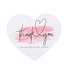 Coated Paper Thank You Greeting Card X1-DIY-F120-03B-2