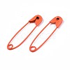 Spray Painted Iron Safety Pins IFIN-T017-02J-NR-2