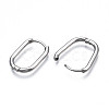 201 Stainless Steel Huggie Hoop Earrings STAS-S103A-33P-2