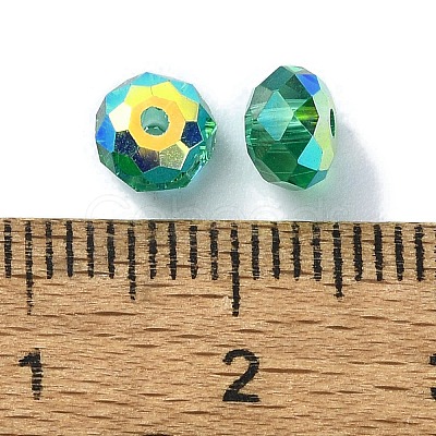 AB Color Plated Glass Beads EGLA-P059-03A-AB07-1