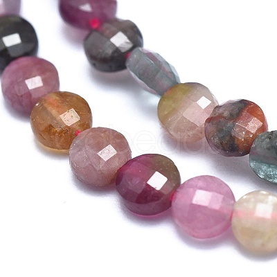 Natural Tourmaline Beads Strands G-E530-07H-1