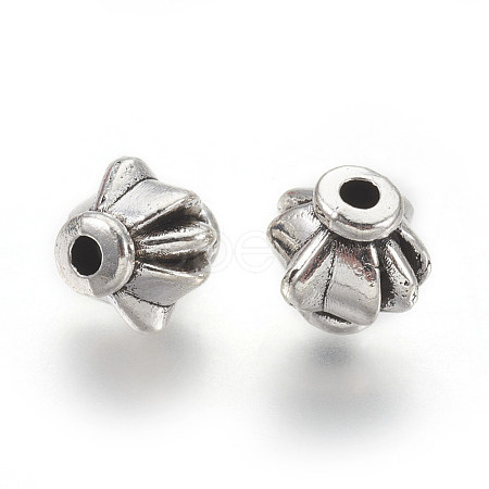 Tibetan Style Alloy Spacer Beads X-AB73-NF-1