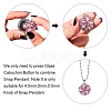 Alloy Rhinestone Snap Buttons SNAP-PH0001-06-3