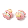 Opaque Resin Imitation Food Decoden Cabochons RESI-K027-12-4