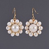 Brass Dangle Earrings EJEW-JE03073-2