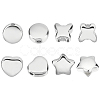 Unicraftale 8Pcs 4 Style 304 Stainless Steel Beads STAS-UN0025-42-1