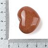 Synthetic Goldstone Love Heart Stone G-I367-03I-3