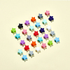 CHGCRAFT 84Pcs 14 Colors Silicone Beads SIL-CA0001-26-4