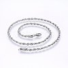 304 Stainless Steel Rope Chain Necklaces X-NJEW-F226-03P-03-1