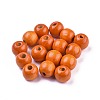 Dyed Natural Wood Beads WOOD-Q006-16mm-09-LF-1