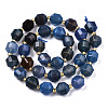 Natural Agate Beads Strands G-T131-82B-18-2