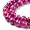 Natural Mashan Jade Round Beads Strands G-D263-10mm-XS11-3