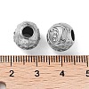 304 Stainless Steel Rhinestone European Beads STAS-A092-10U-P-3