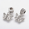 Tibetan Style Alloy European Dangle Charms PALLOY-F202-18AS-1