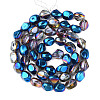 Electroplate Glass Beads Strands EGLA-N008-016-A01-2