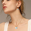 Alloy Acrylic Earrings & Necklaces Jewelry Sets SJEW-PH01380-02-2