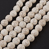 Synthetic Magnesite Beads Strands TURQ-S192-12mm-1-1