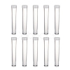Clear Tube Plastic Bead Containers with Lid X-C066Y-1