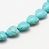 Heart Synthetic Turquoise Beads Strands TURQ-I019-12mm-08-1
