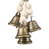 Iron Bell Wind Chimes HJEW-JM01954-03-4