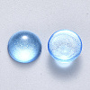 Spray Painted Glass Cabochons GLAA-S190-013C-B01-2