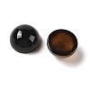 Natural Black Onyx Cabochons G-B082-07A-03-2