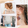 Gorgecraft 6 Sheets 6 Style Cool Sexy Body Art Removable Temporary Tattoos Paper Stickers DIY-GF0007-13-7