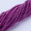 Glass Pearl Beads Strands HY-4D-B35-3