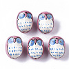 Handmade Porcelain Beads PORC-N004-56-1