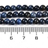 Natural Dumortierite Beads Strands G-G167-A06-4MM-5