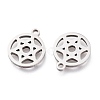 201 Stainless Steel Charms STAS-A047-18P-2