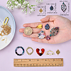 SUNNYCLUE DIY Resin Dangle Earring Making Kits FIND-SC0001-72-3