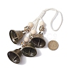 Iron Bell Wind Chimes HJEW-JM01955-3