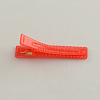 Candy Color Small Plastic Alligator Hair Clip Findings for Hair Accessories Making X-PHAR-Q005-06-2