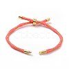 Nylon Cord Silder Bracelets MAK-C003-03G-05-4