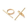 Pole Alloy Adjustable Rings Set for Women RJEW-G326-01G-3